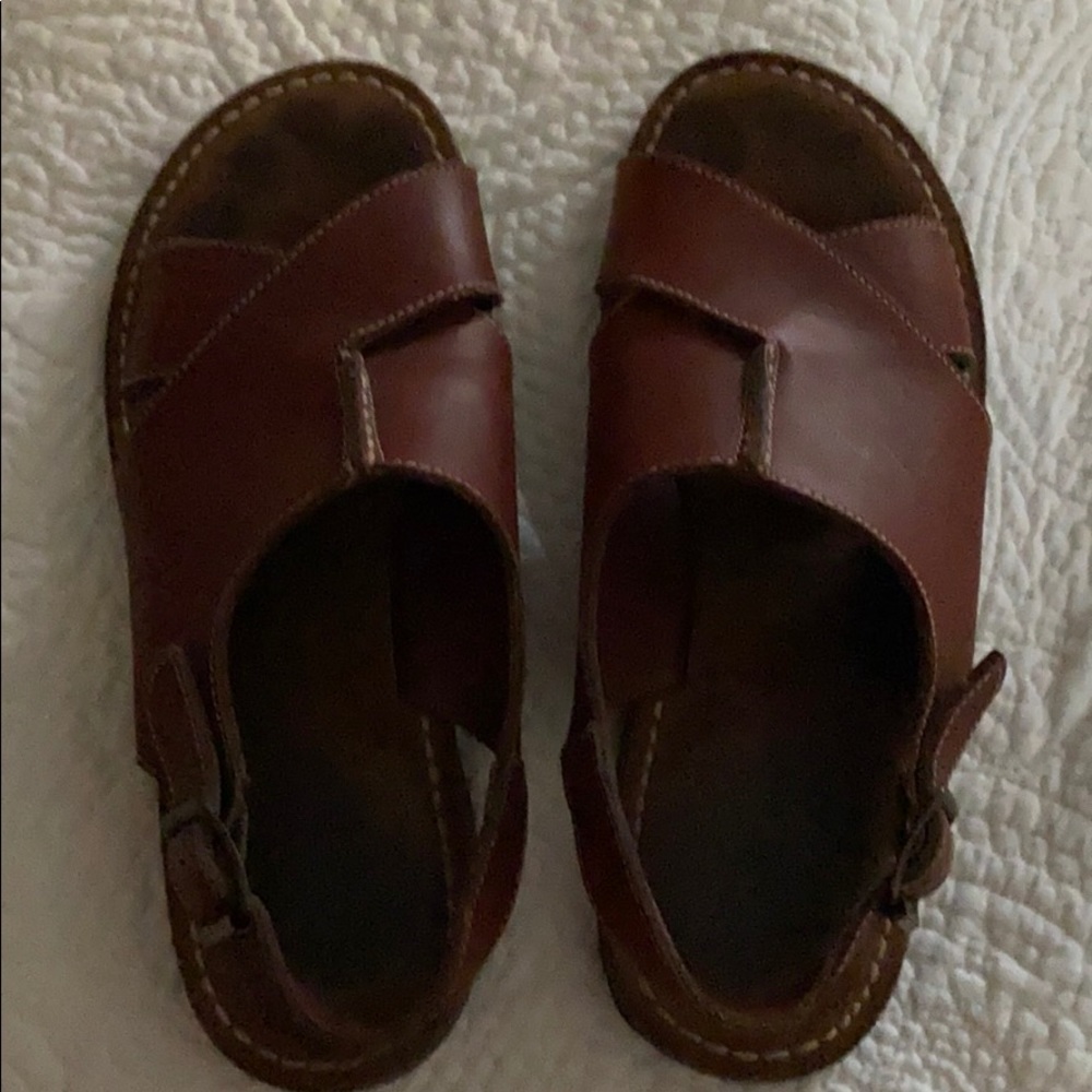 LL Bean genuine leather sandals